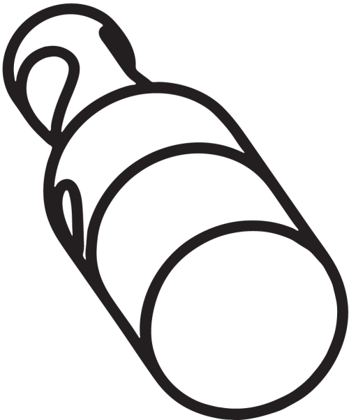 Extended latch pin T 