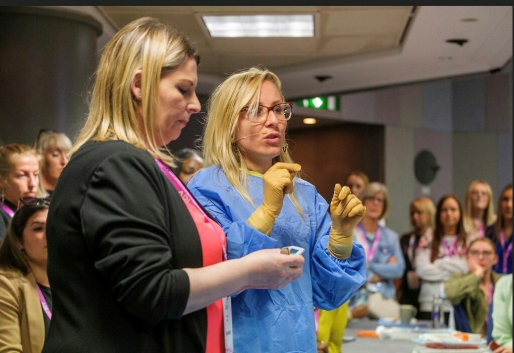 Kasia presenting implant nursing